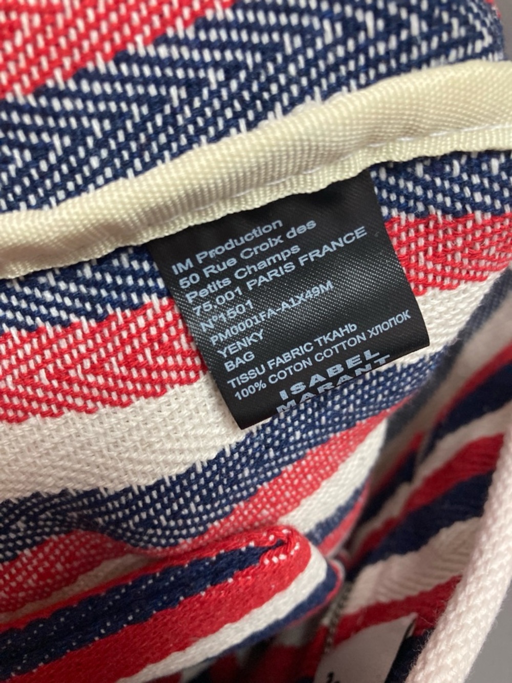 New ISABEL MARANT Warden tote bag - Picture 8 of 8